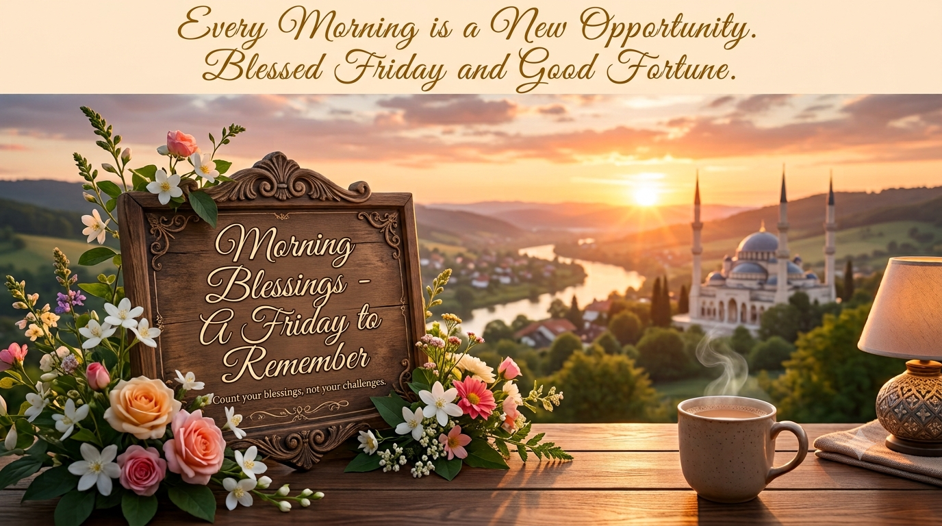 Good Morning Friday Blessings