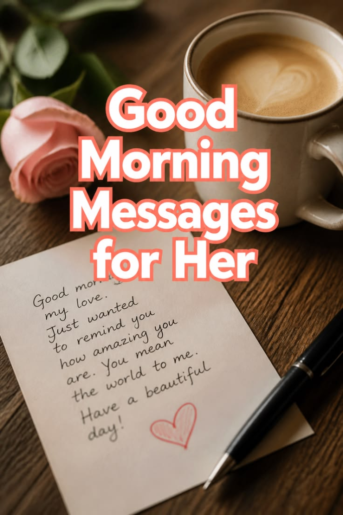  Deep Good Morning Messages for Her