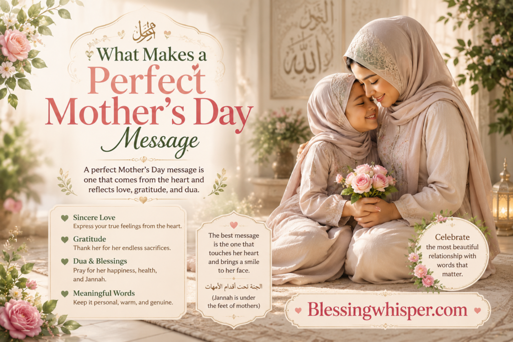 What Makes a Perfect Mother’s Day Message?