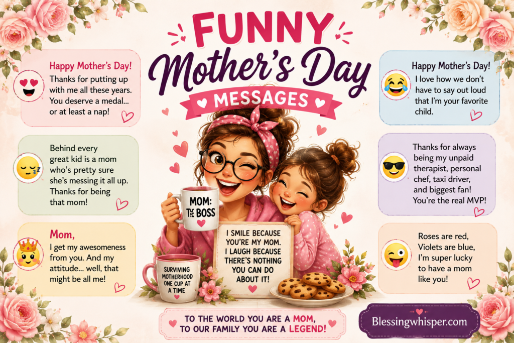 Funny Mother’s Day Messages