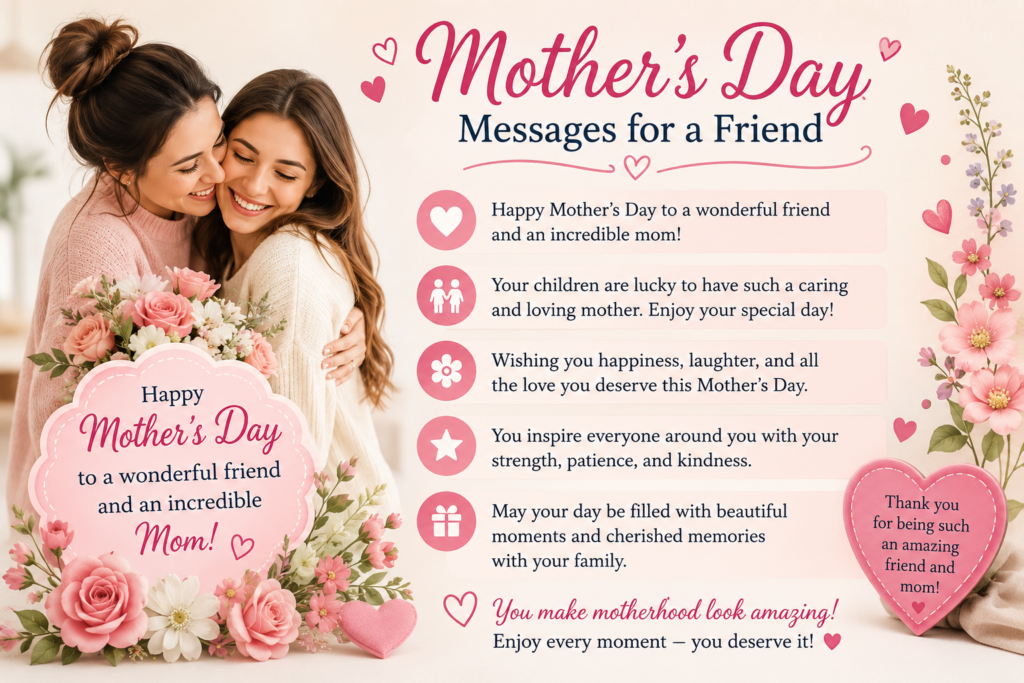 Mother’s Day Messages for a Friend