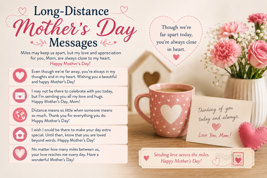 Long-Distance Mother’s Day Messages