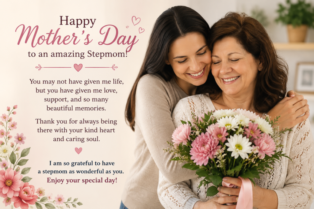 Mother’s Day Messages for Stepmom
