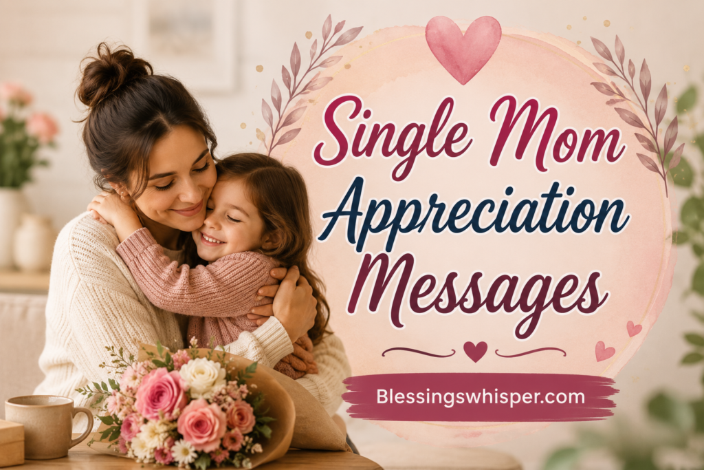 Single Mom Appreciation Messages