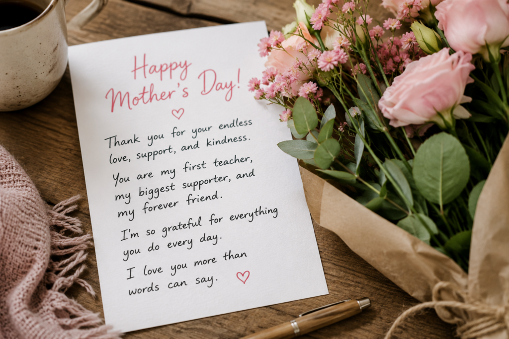 How to Write a Mother’s Day Message She Will Remember