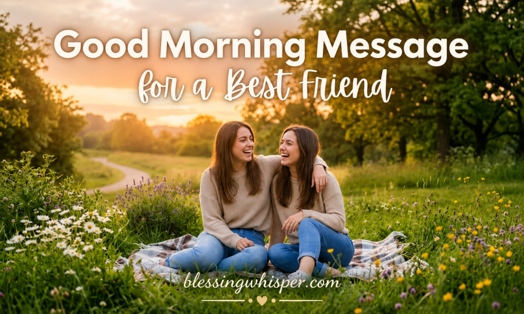 Good Morning Messages for Best Friend