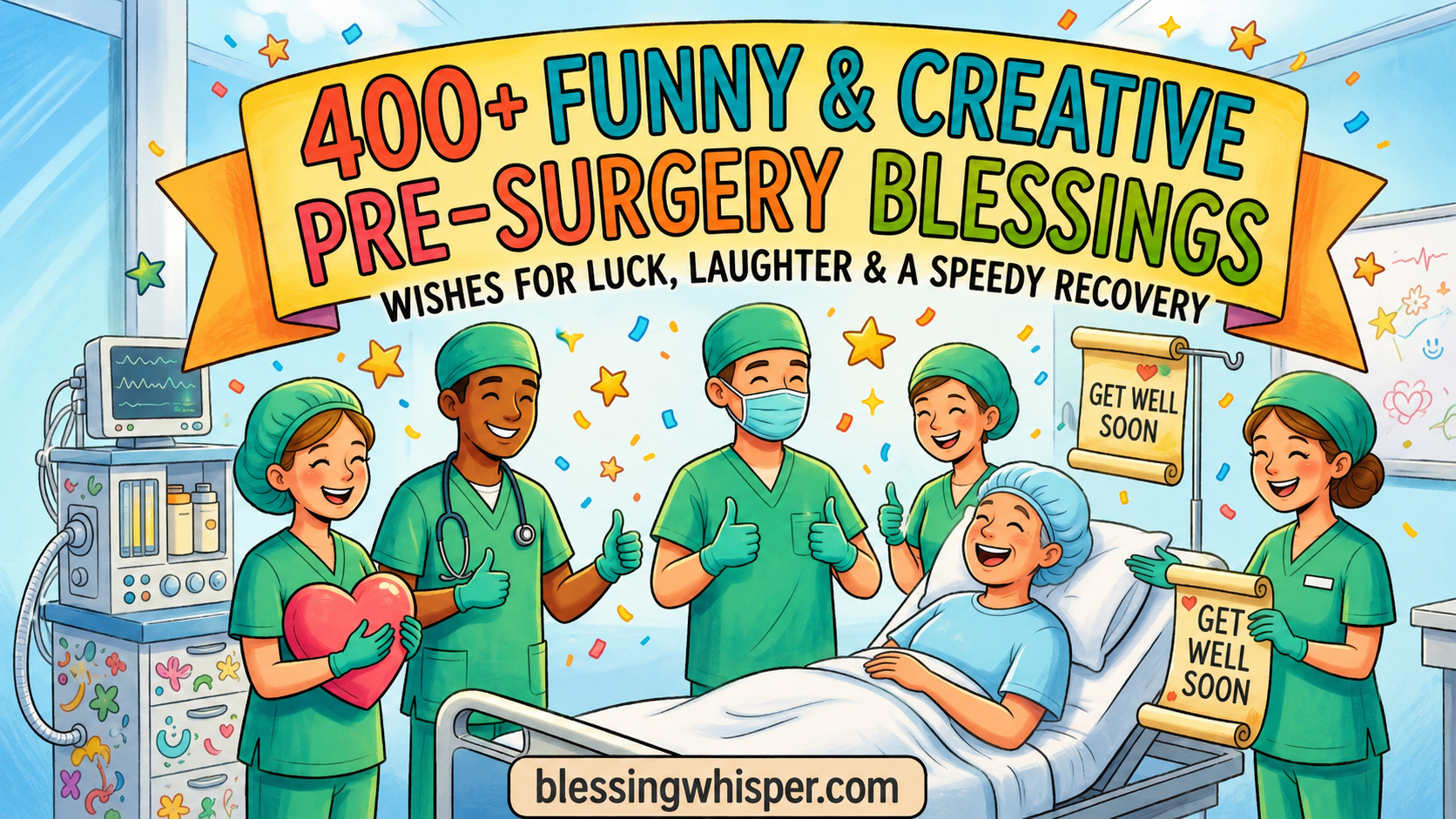 400+ Funny & Creative Pre-Surgery Blessings