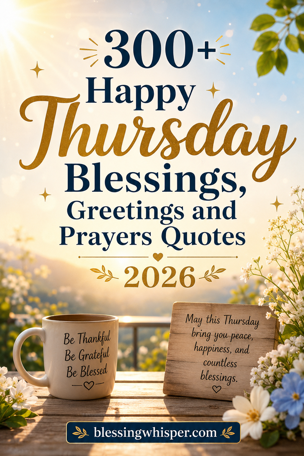 265+ Happy Thursday Blessings, Greetings and Prayers Quotes 2026