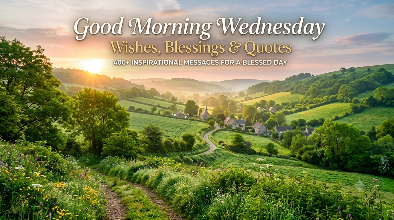 400+ Good Morning Wednesday Wishes, Blessings & Quotes 