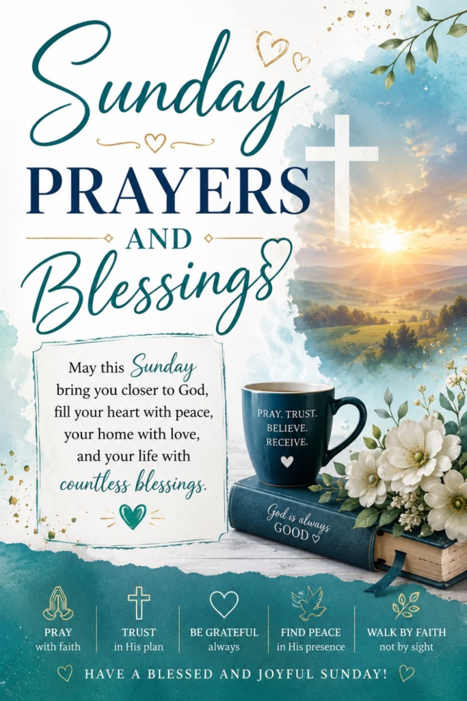 Sunday Blessings and Prayers