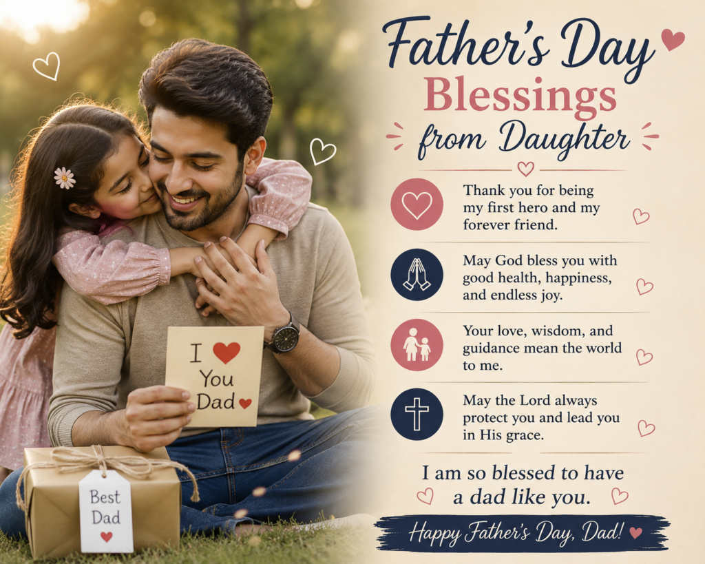 Father’s Day Blessings from Daughter
