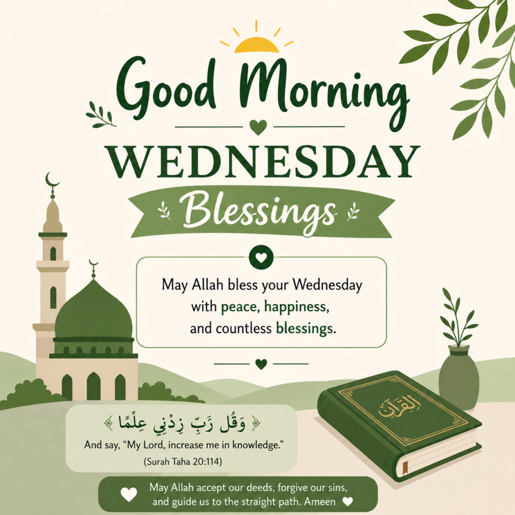Good Morning Wednesday Blessings Wishes,& Quotes 