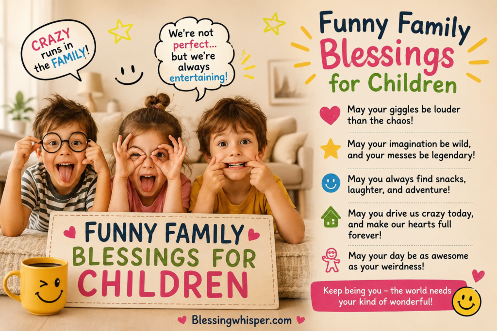 Funny Family Blessings for Children