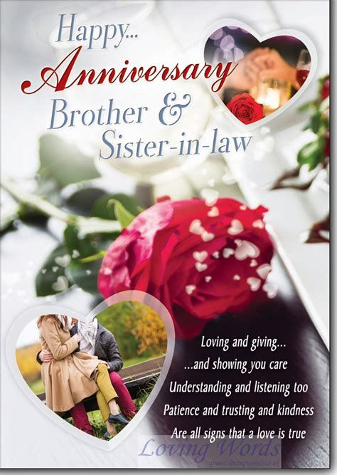Best Happy Anniversary Wishes for Brother and Sister-in-Law