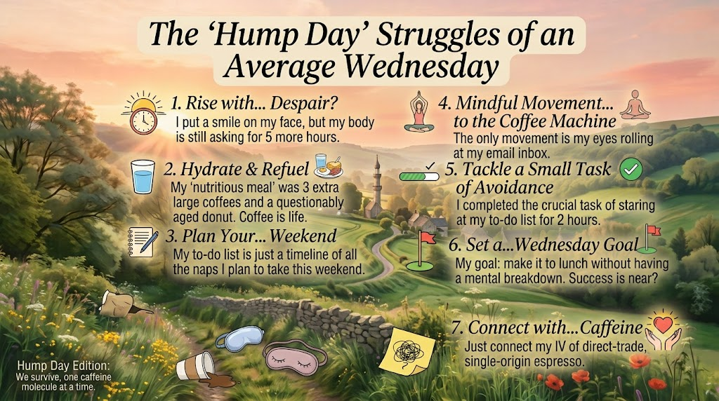 Funny Good Morning Wednesday Messages (Hump Day Edition)