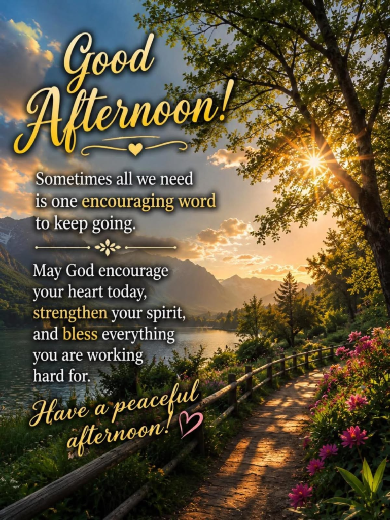 Cute Thursday Blessings for Afternoon