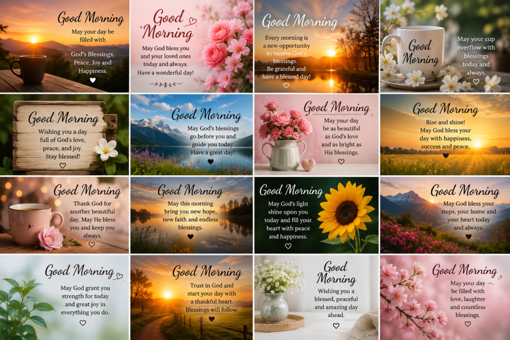 Good Morning Blessings Images