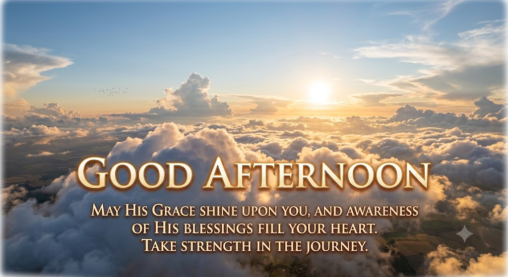 Beautiful Good Afternoon Blessings