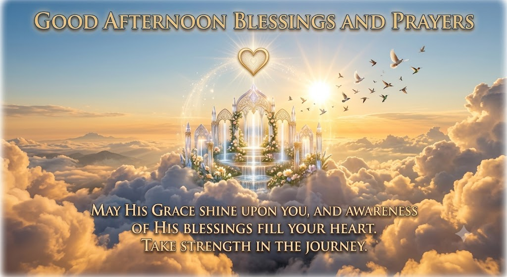 Good Afternoon Blessings and Prayers