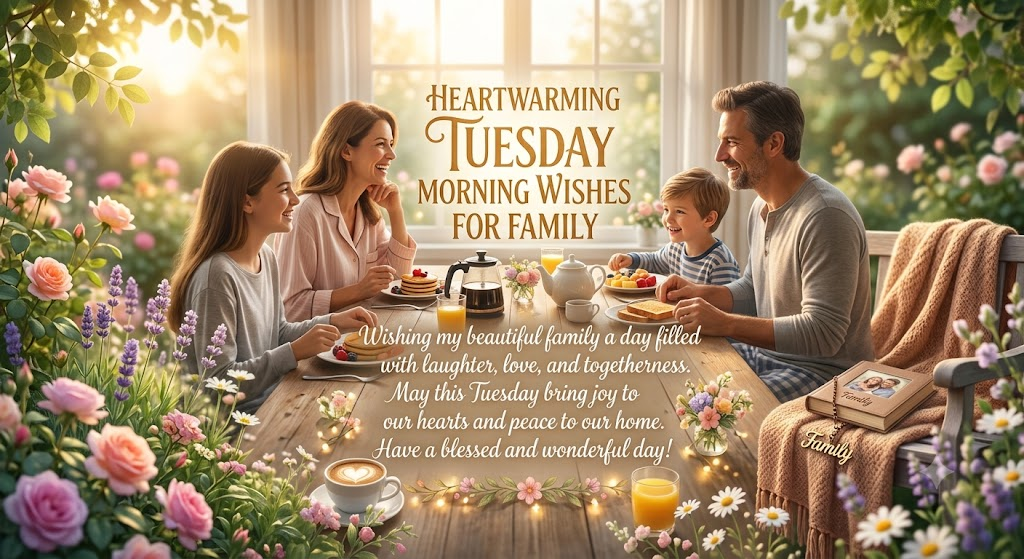 Heartwarming Tuesday Morning Wishes for Family