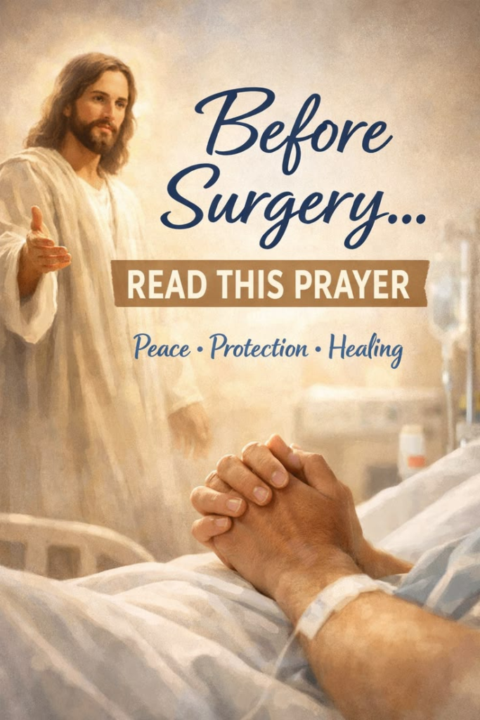 Prayers to Share Before Surgery: