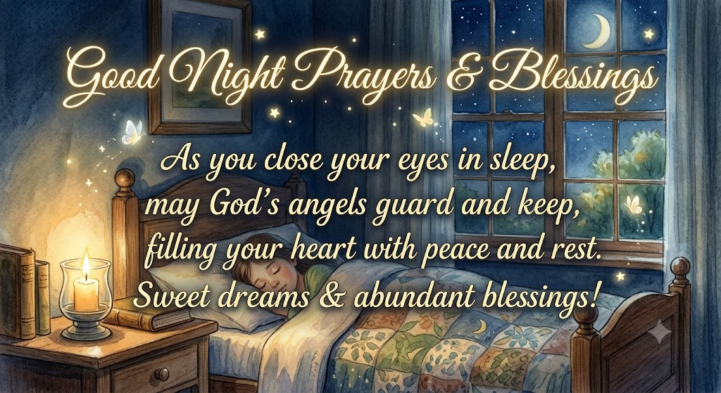  Good Night Prayers and Blessings