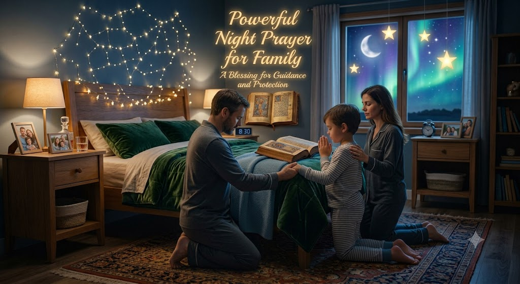 Powerful Night Prayer for Family