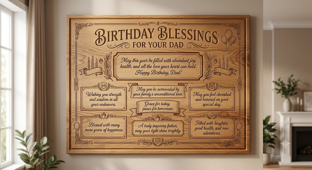 Birthday Blessings for Your Dad