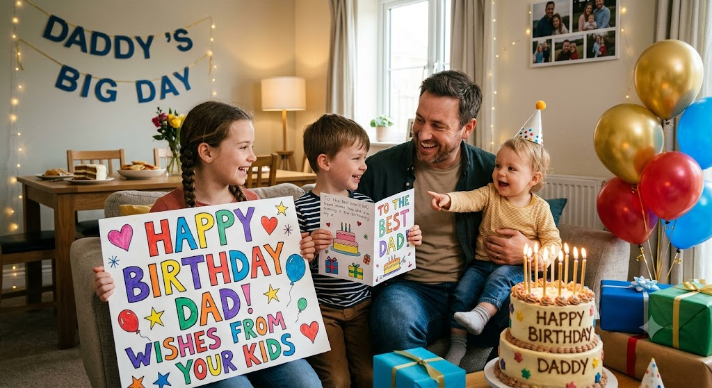 Birthday Wishes for Dad from Kids 