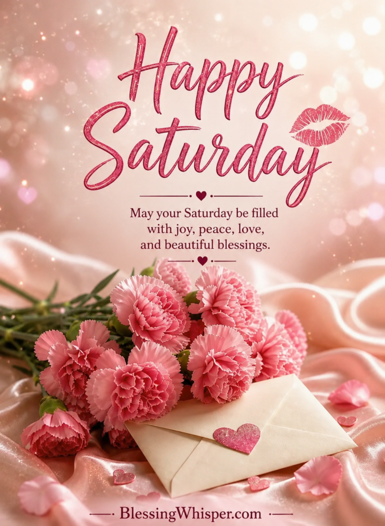 Happy Good Morning Saturday Blessings