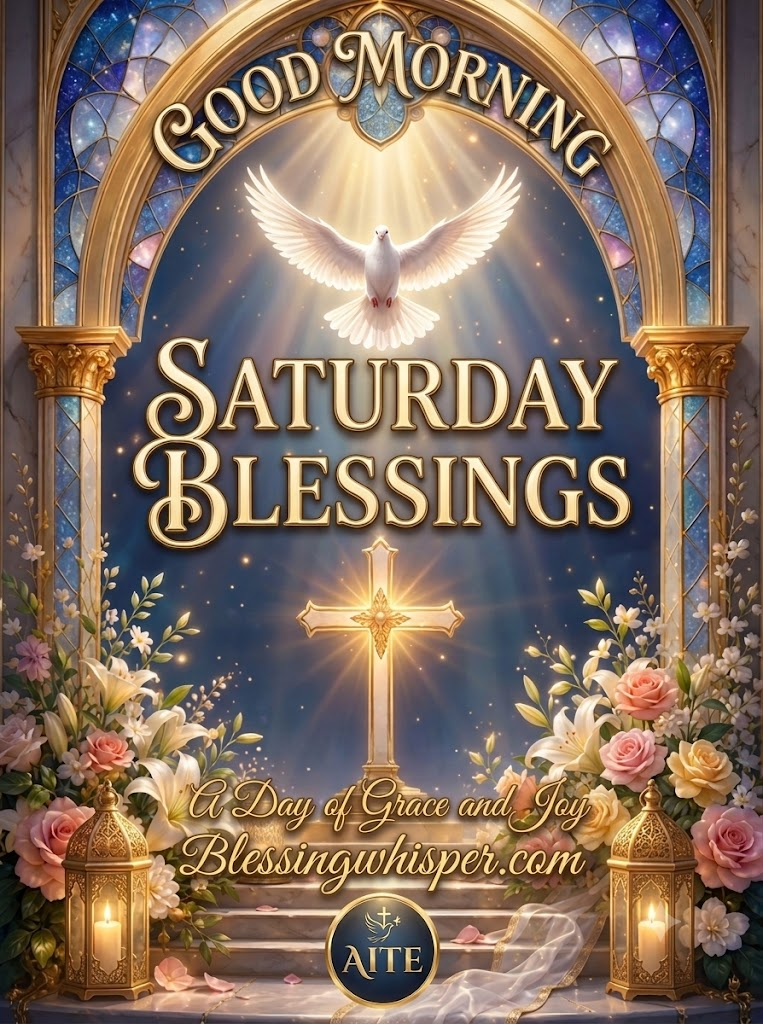 Weekend Good Morning Saturday Blessings
