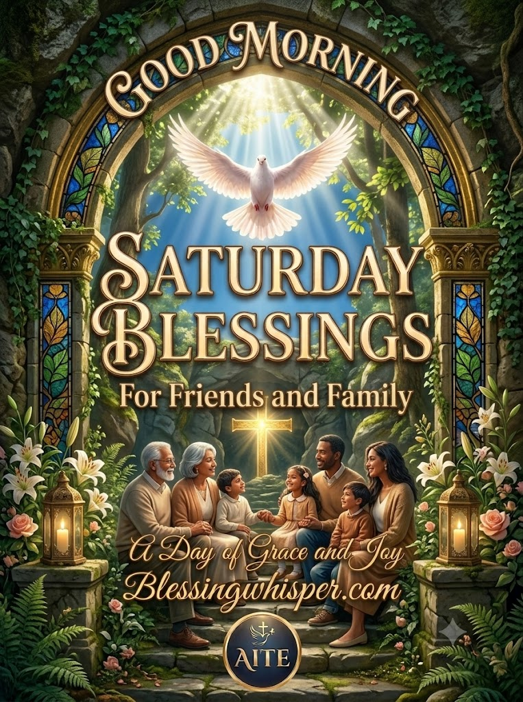 Good Morning Saturday Blessings for Friends and Family