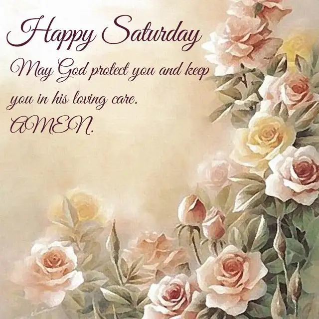 Inspirational Good Morning Saturday Blessings