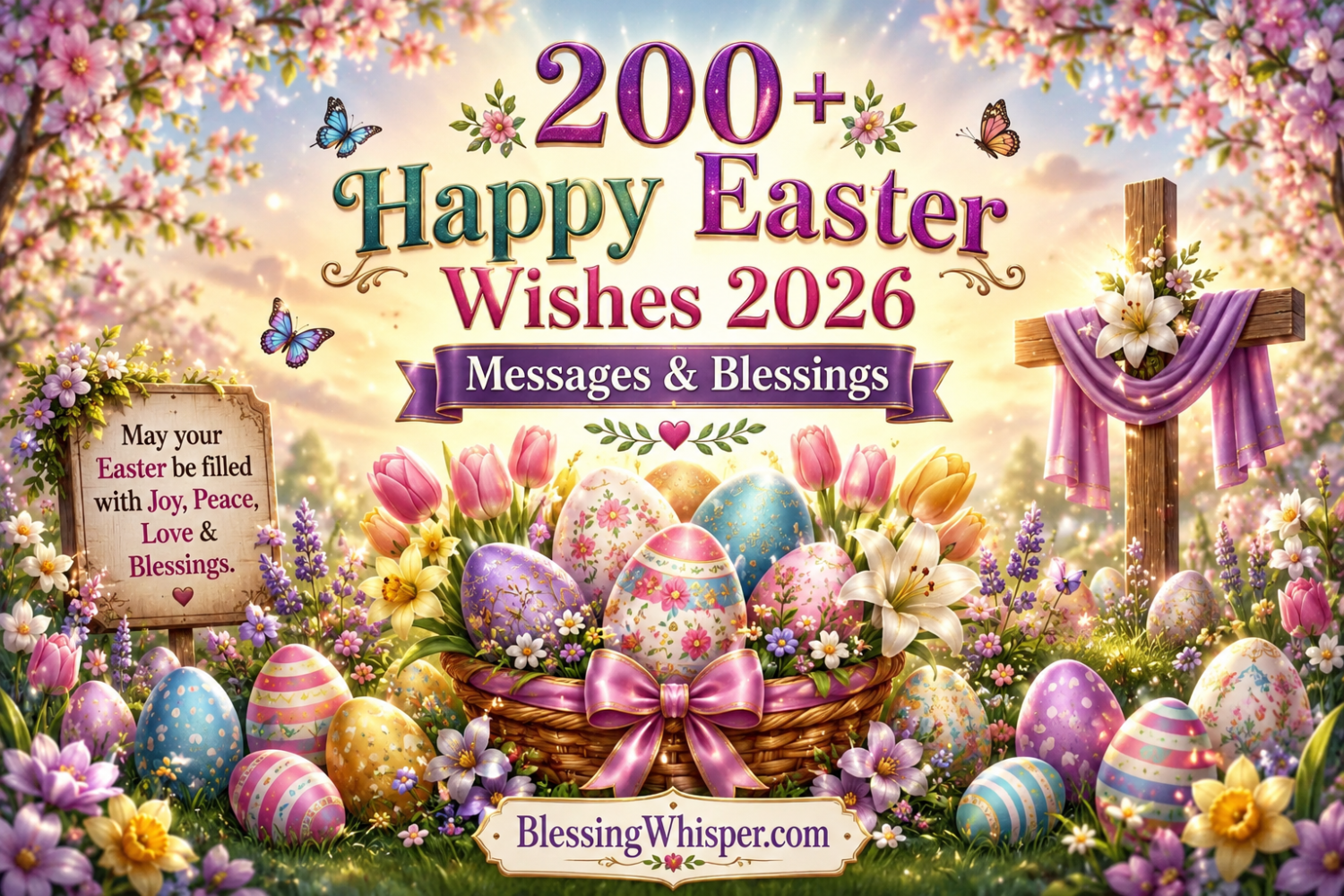200+ Happy Easter Wishes 2026 | Messages & Blessings