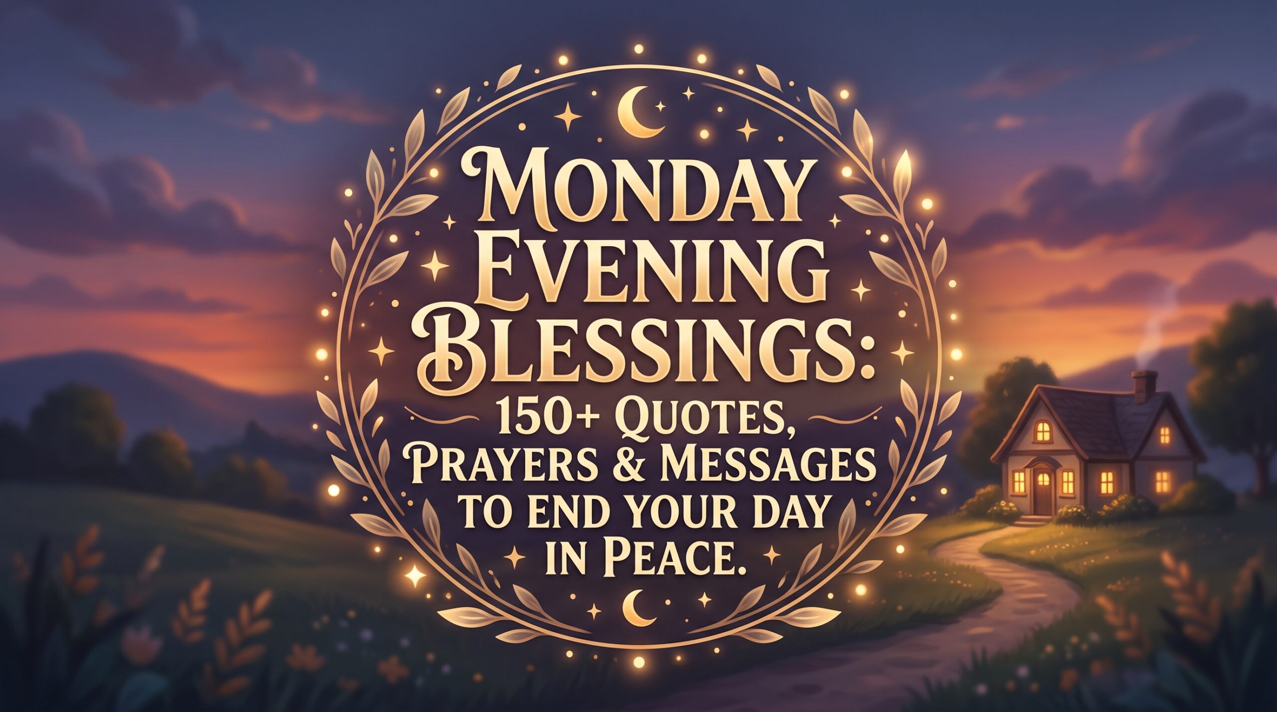 150+Monday Evening Blessings Quotes, Prayers & Messages to End Your Day in Peace