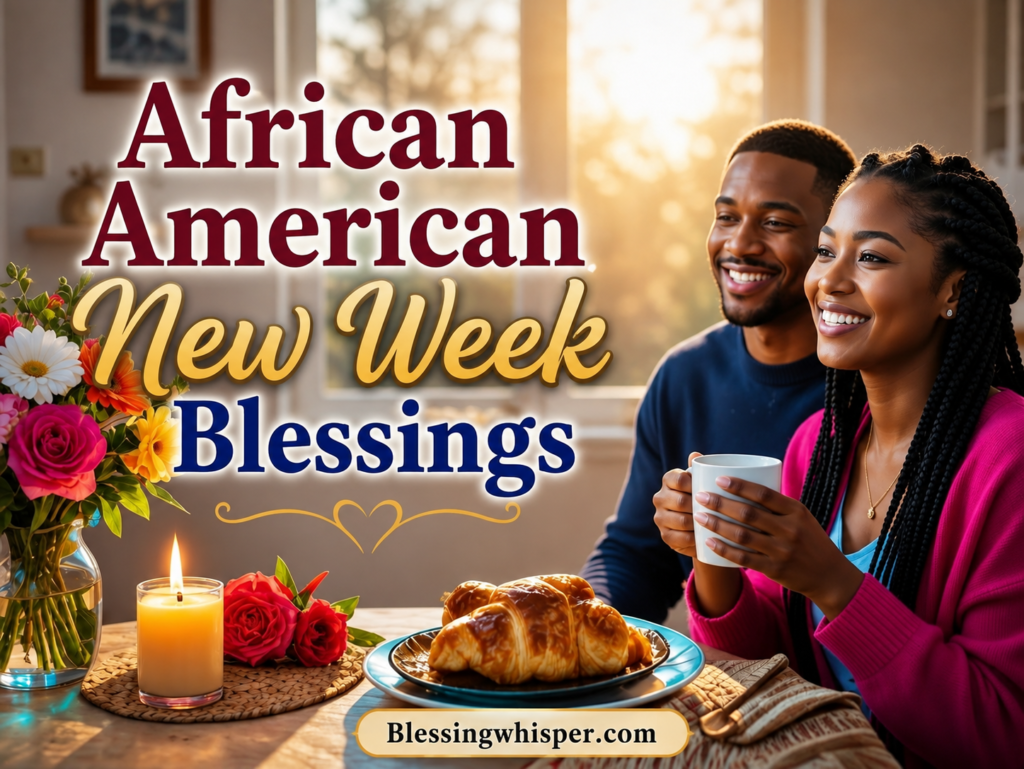 African American New Week Blessings