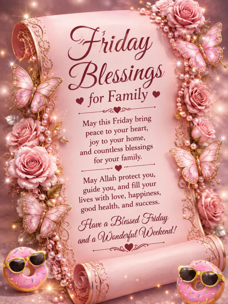 Friday Blessings for Family