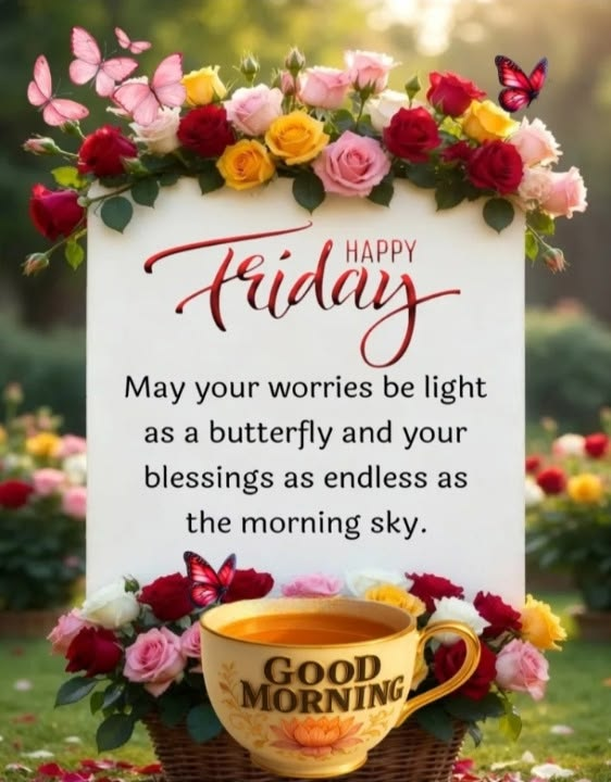 General Friday Blessings for Anyone