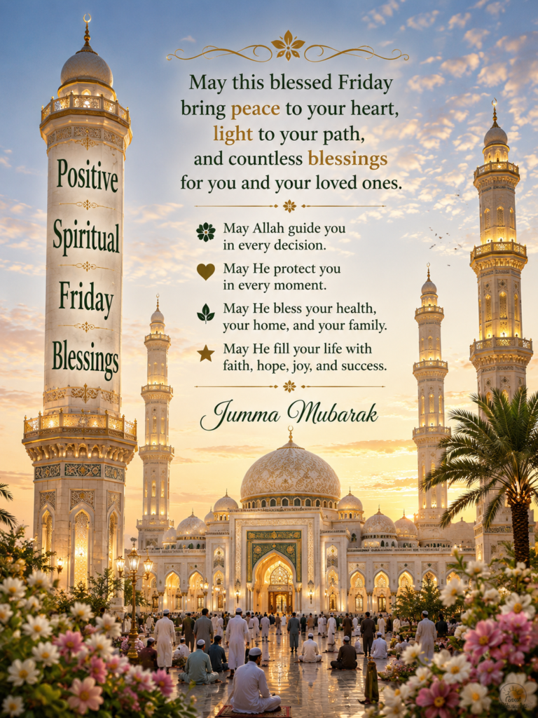 Positive Spiritual Friday Blessings