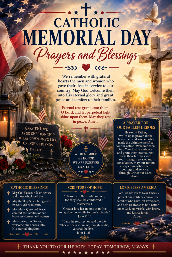 Catholic Memorial Day Prayers and Blessings