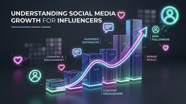 Understanding Social Media Growth for Influencers