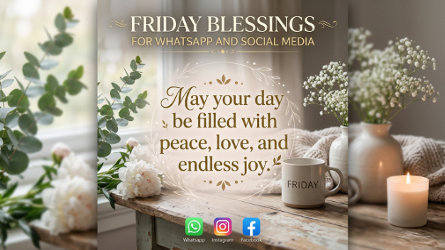 Friday Blessings for WhatsApp and Social Media