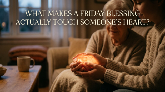 What Makes a Friday Blessing Actually Touch Some ones Heart?
