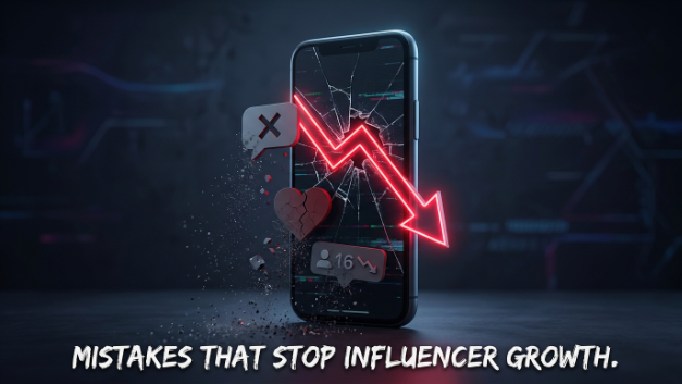 Mistakes That Stop Influencer Growth