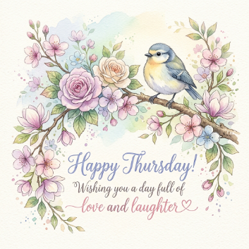 Good Morning Thursday Wishes for Family and Friends