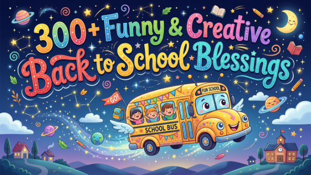 300+ Funny & Creative Back to School Blessings (2026 Edition)