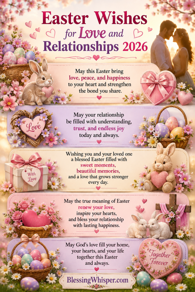 Easter Wishes for Love and Relationships 2026
