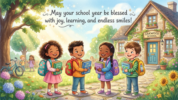 Cute Back to School Blessings