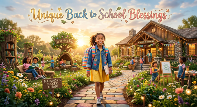 Unique Back to School Blessings