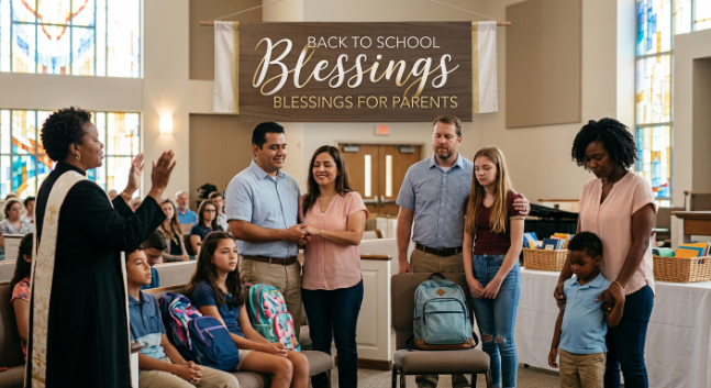 Back to School Blessings for Parents